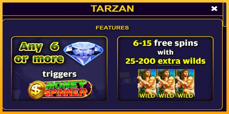 Tarzan macchina da gioco per soldi, immagine 3