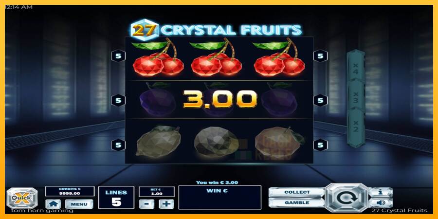 27 Crystal Fruits macchina da gioco per soldi, immagine 3