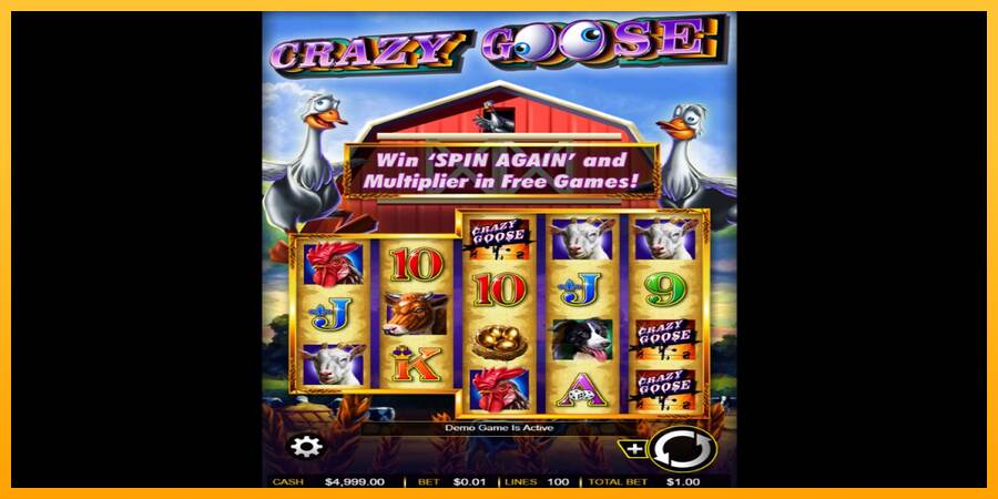 Crazy Goose macchina da gioco per soldi, immagine 1