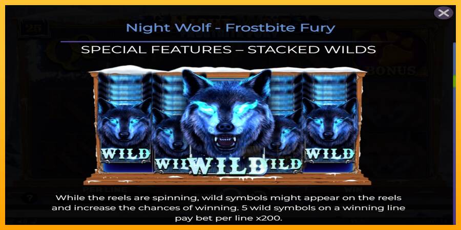 Night Wolf - Frostbite Fury macchina da gioco per soldi, immagine 6