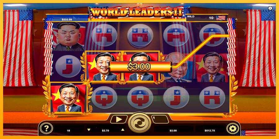 World Leaders II macchina da gioco per soldi, immagine 4