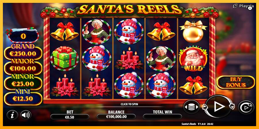 Santas Reels macchina da gioco per soldi, immagine 2