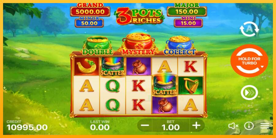 3 Pots Riches: Hold and Win macchina da gioco per soldi, immagine 3