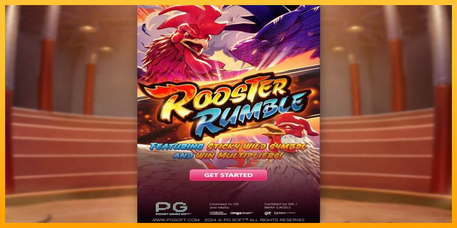 Rooster Rumble macchina da gioco per soldi, immagine 1