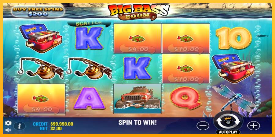 Big Bass Boom macchina da gioco per soldi, immagine 2