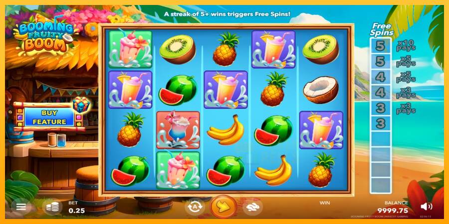 Booming Fruity Boom macchina da gioco per soldi, immagine 2