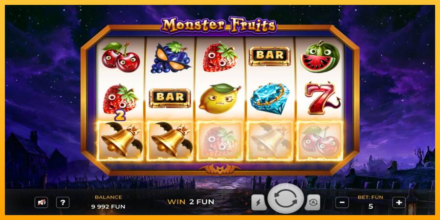 Monster Fruits macchina da gioco per soldi, immagine 2