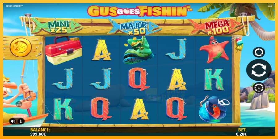 Gus Goes Fishin macchina da gioco per soldi, immagine 2