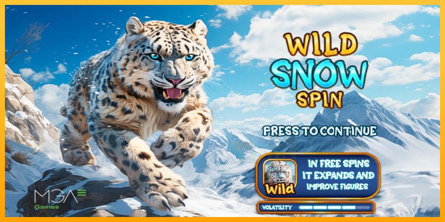 Wild Snow Spin macchina da gioco per soldi, immagine 1