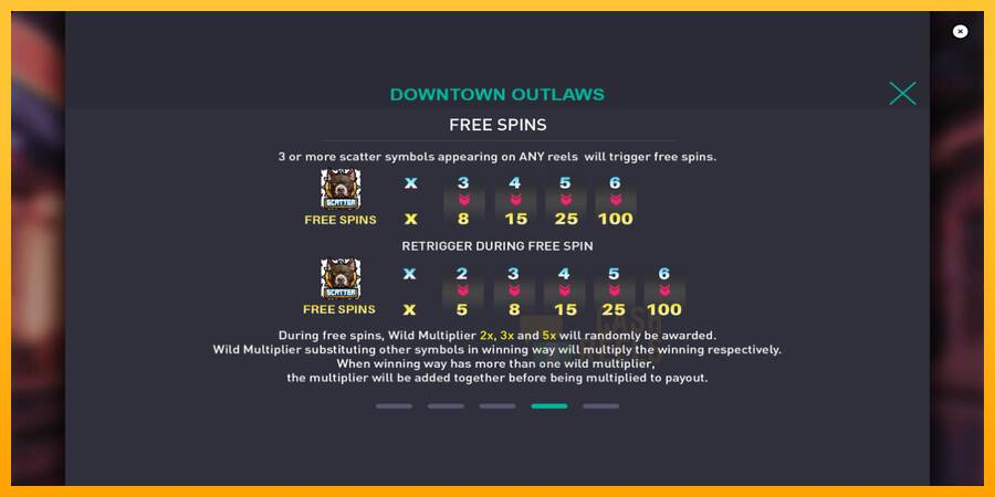 Downtown Outlaws macchina da gioco per soldi, immagine 7