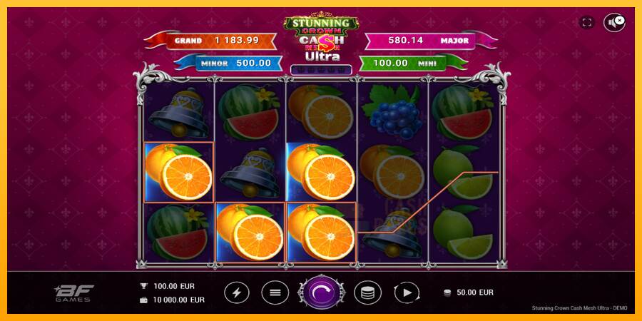 Stunning Crown Cash Mesh Ultra macchina da gioco per soldi, immagine 4