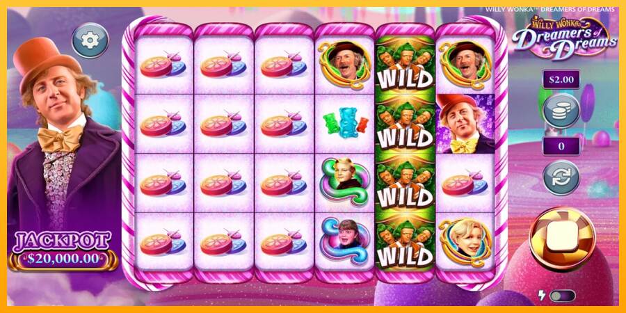 Willy Wonka Dreamers of Dreams macchina da gioco per soldi, immagine 2