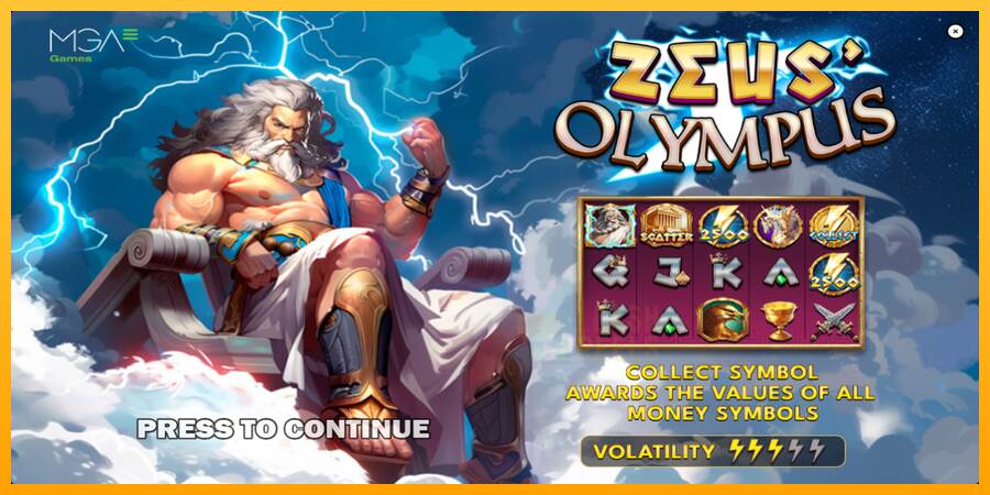 Zeus Olympus macchina da gioco per soldi, immagine 1