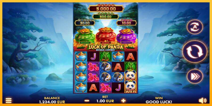 Luck of Panda Bonus Combo macchina da gioco per soldi, immagine 1