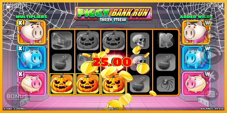 Piggy Bank Run - Shriek Streak macchina da gioco per soldi, immagine 2