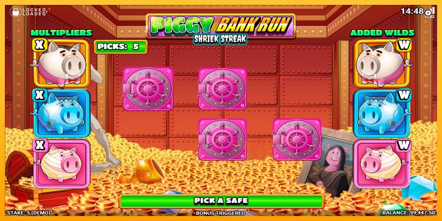 Piggy Bank Run - Shriek Streak macchina da gioco per soldi, immagine 5