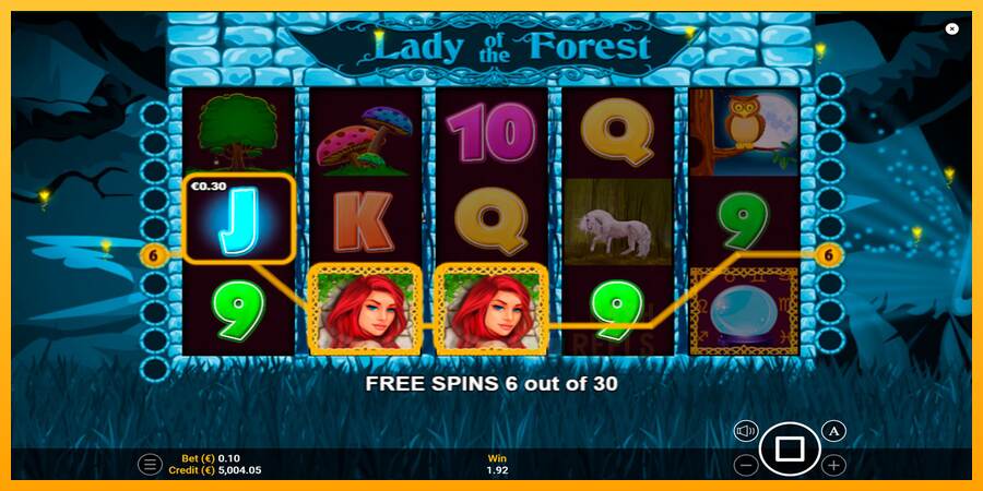 Lady of the Forest macchina da gioco per soldi, immagine 4