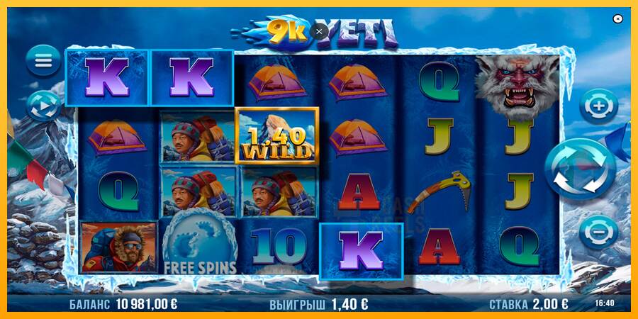 9k Yeti macchina da gioco per soldi, immagine 2