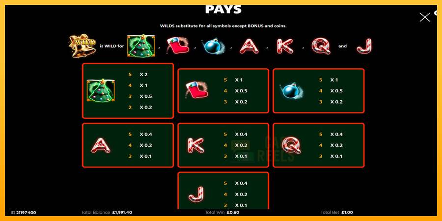 Cash Falls: Add Em Up Christmas macchina da gioco per soldi, immagine 7