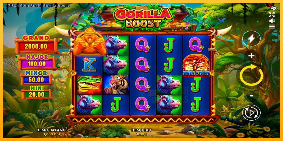 Coin Rush: Gorilla Boost macchina da gioco per soldi, immagine 1