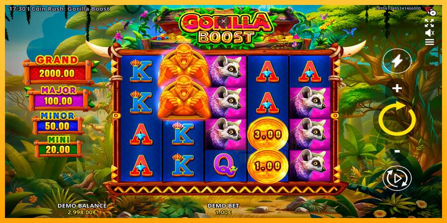 Coin Rush: Gorilla Boost macchina da gioco per soldi, immagine 5