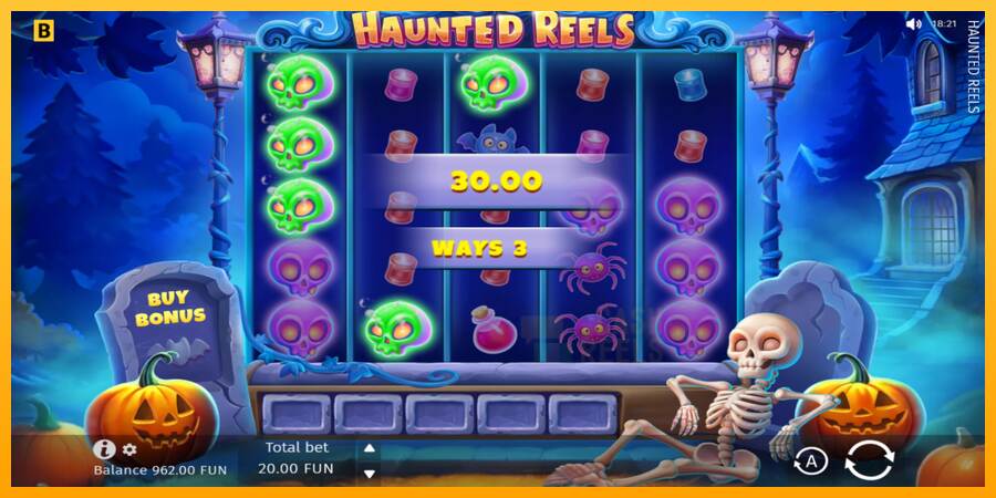 Haunted Reels macchina da gioco per soldi, immagine 4