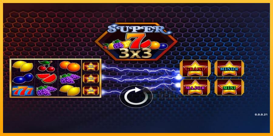 Super 7 3x3 macchina da gioco per soldi, immagine 1