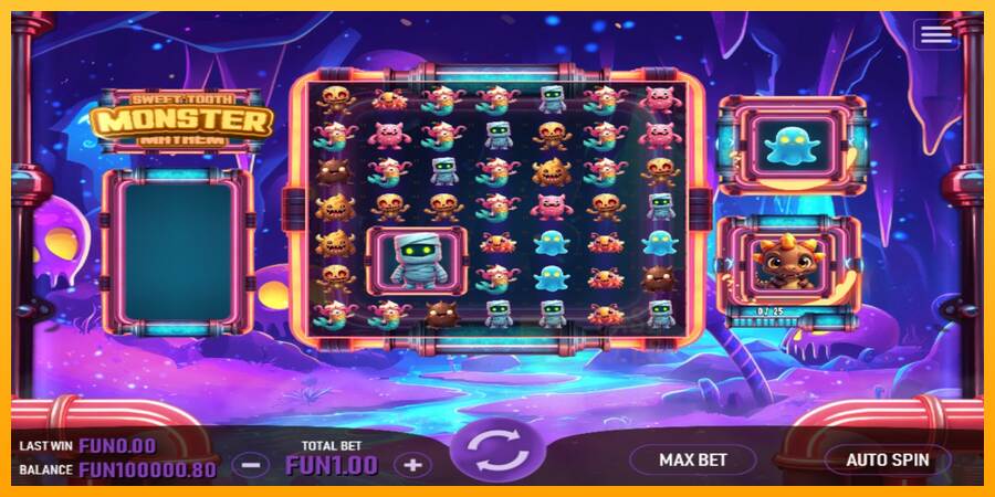 Sweet Tooth Monster Mayhem macchina da gioco per soldi, immagine 1