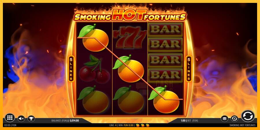 Smoking Hot Fortunes macchina da gioco per soldi, immagine 2