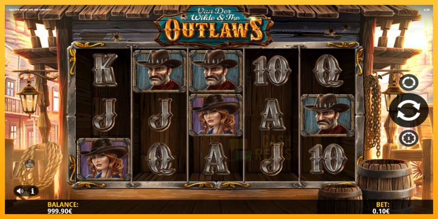 Van der Wilde and The Outlaws macchina da gioco per soldi, immagine 2