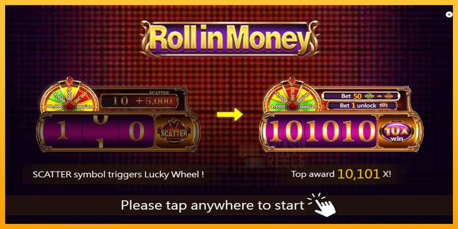 Roll in Money macchina da gioco per soldi, immagine 1