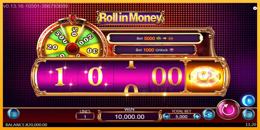 Roll in Money macchina da gioco per soldi, immagine 4