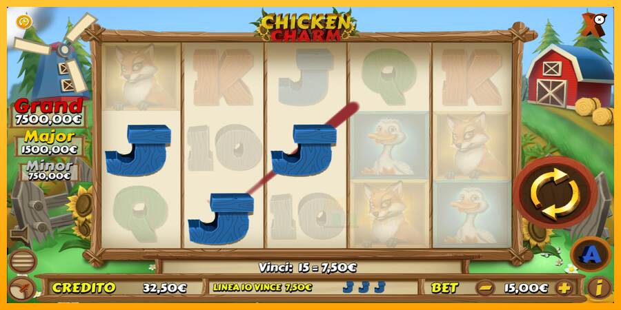 Chicken Charm macchina da gioco per soldi, immagine 4