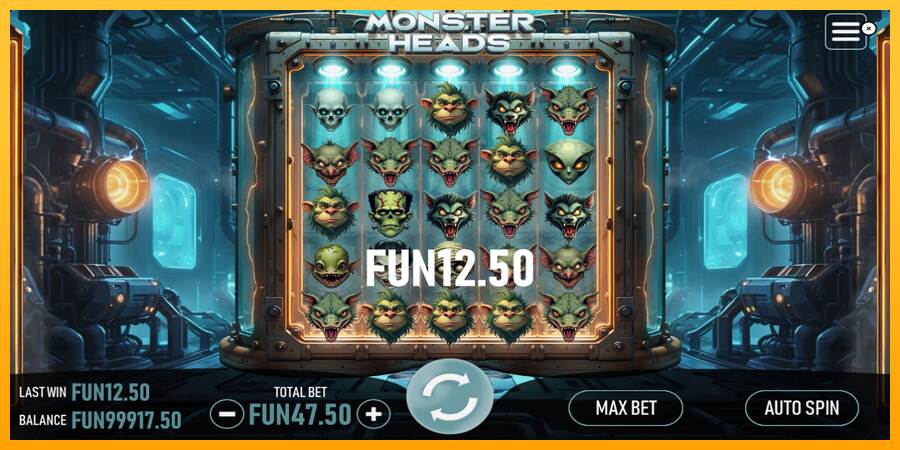 Monster Heads macchina da gioco per soldi, immagine 2