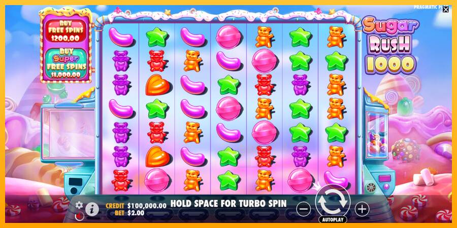 Sugar Rush 1000 macchina da gioco per soldi, immagine 2