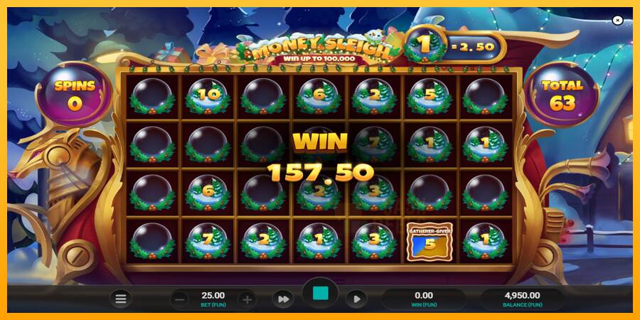 Money Sleigh macchina da gioco per soldi, immagine 3