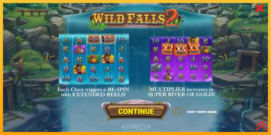 Wild Falls 2 macchina da gioco per soldi, immagine 1