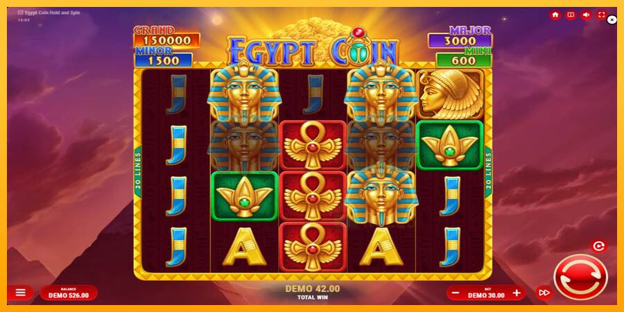 Egypt Coin macchina da gioco per soldi, immagine 4