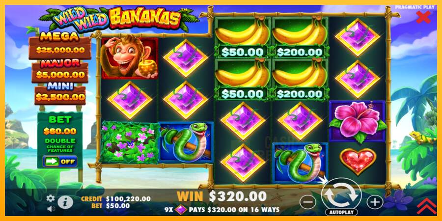 Wild Wild Bananas macchina da gioco per soldi, immagine 3