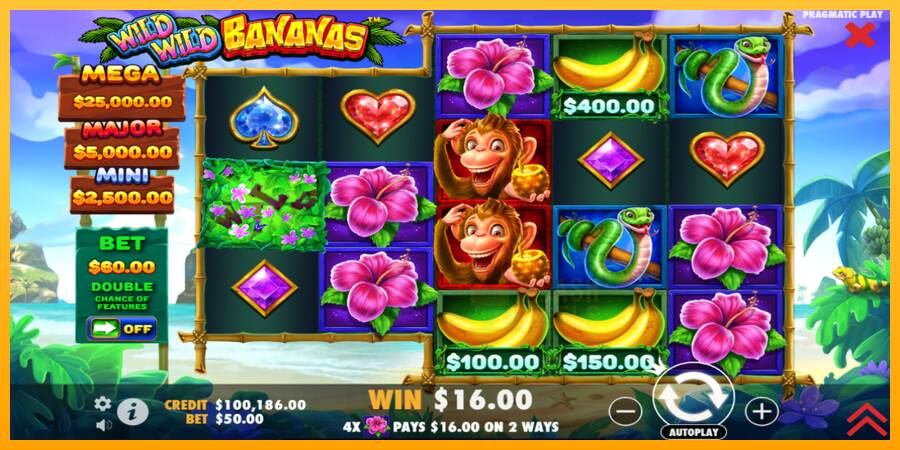 Wild Wild Bananas macchina da gioco per soldi, immagine 4